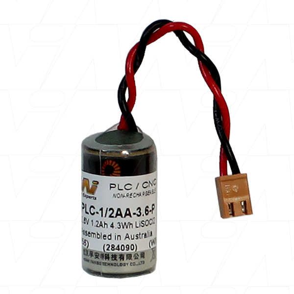 MI Battery Experts PLC-1/2AA-3.6-P